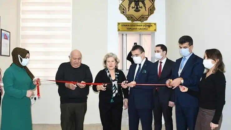 Günlük Ailesi tarafından yaptırılan toplantı salonu hizmete açıldı