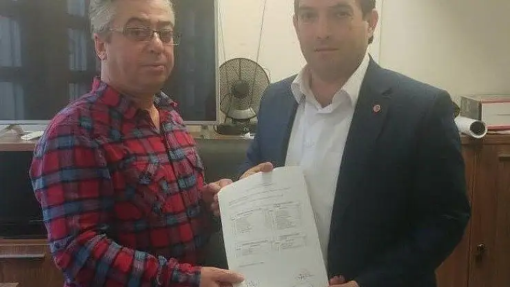 HARUN SAĞIR MAZBATASINI ALDI