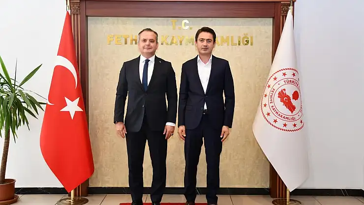 İki İlçenin Kaymakamı Fethiye'de Buluştu