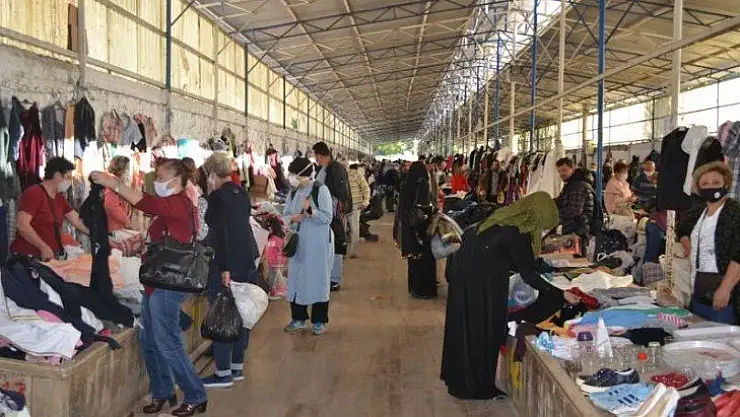 İKİNCİ EL PAZARI İLGİ GÖRMEYE DEVAM EDİYOR