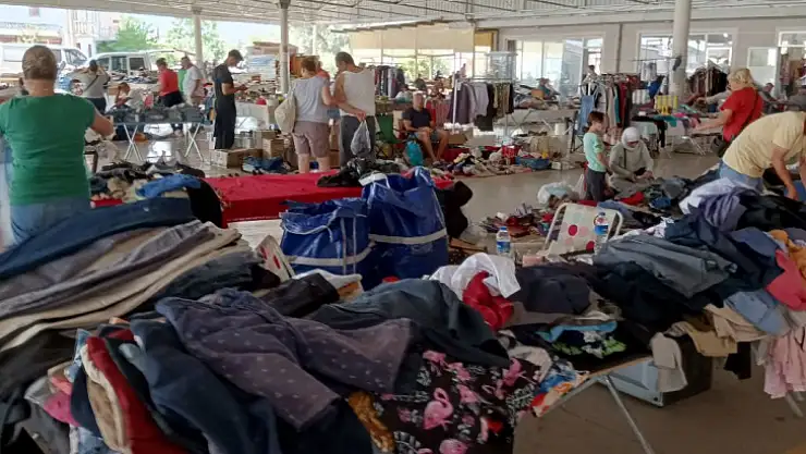 İkinci el pazarına yoğun ilgi