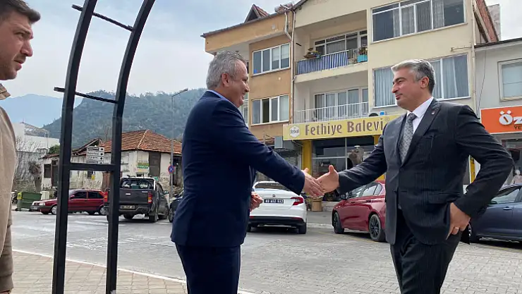 İL BAŞKANI EROL'DAN FETHİYE CHP İLÇE TEŞKİLATINA ZİYARET