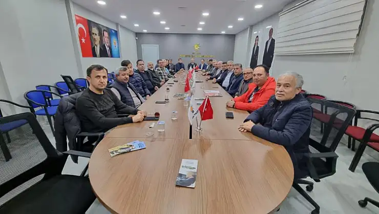 İL BAŞKANI METE'DEN VEDA ZİYARETİ