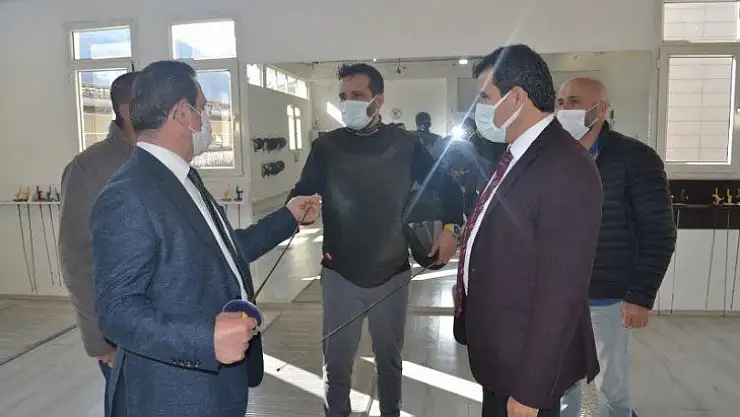 İlçe Başkanı Öztürk, 'Amacımız gençleri spora teşvik etmek'