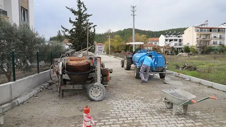 İlçede alt yapı çalışmaları kapsamında rögar yapımına başlandı