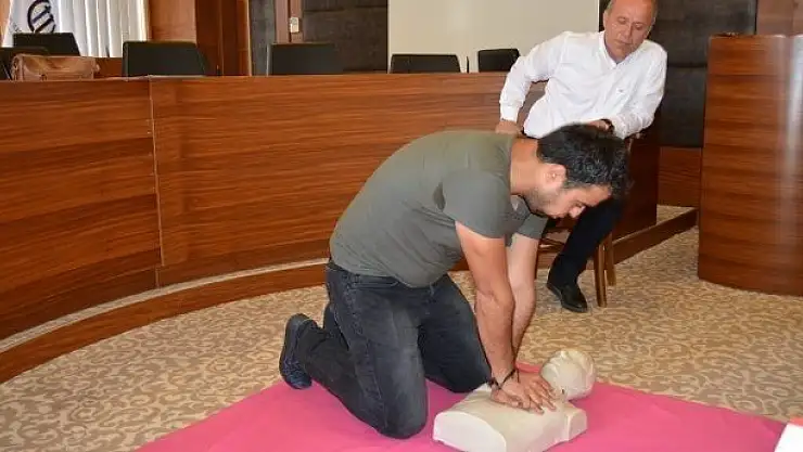 İLK YARDIM EĞİTİMİ TAMAMLANDI