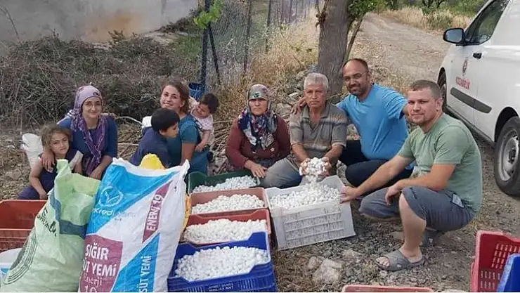 İpekböcekçiliğine destek arttı, üreticinin yüzü güldü