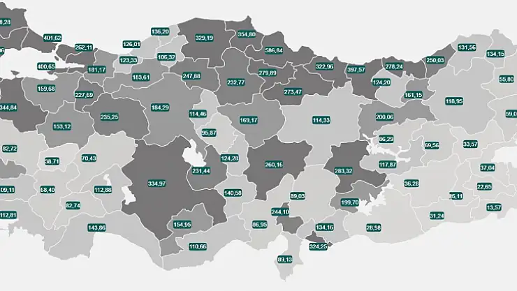 İşte Muğla'nın haftalık vaka sayısı…