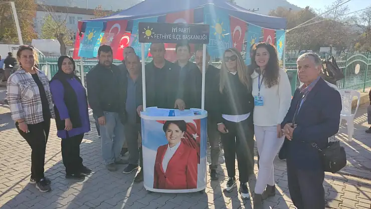 İYİ PARTİ ÇALIŞMALARA DEVAM EDİYOR