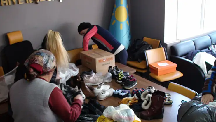 İYİ PARTİ'DEN YARDIM SEFERBERLİĞİ