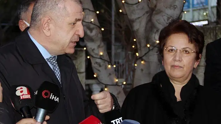 İYİ Parti Milletvekili Özdağ, il başkanlığı düşen Şekerdağ'ı ziyaret etti