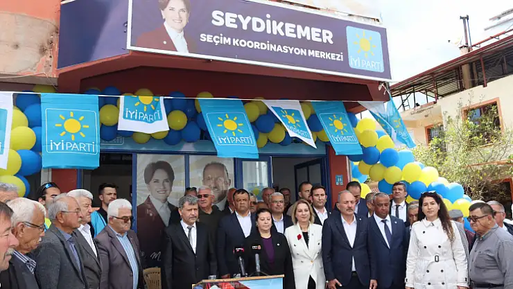 İyi Parti, Seydikemer'de seçim ofisini açtı