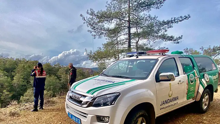 JANDARMA ÇEVRE TİMİNDEN YABAN KEÇİSİ NÖBETİ