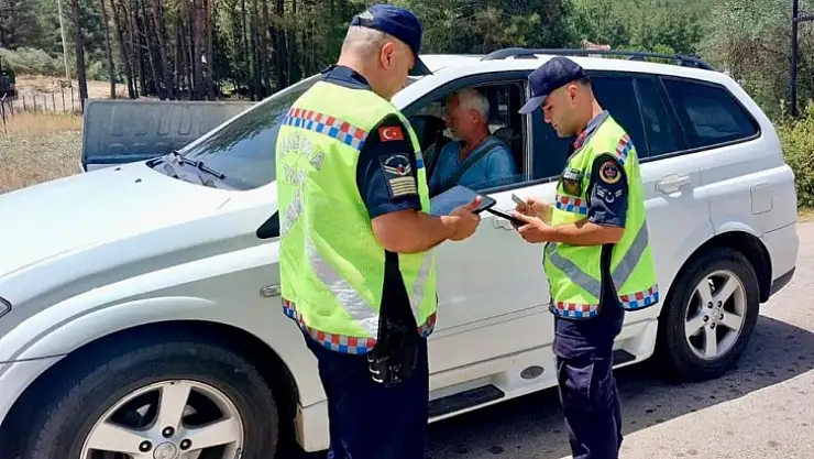 Jandarma'dan Bayram öncesi 375 personel ile huzur ve güven uygulaması