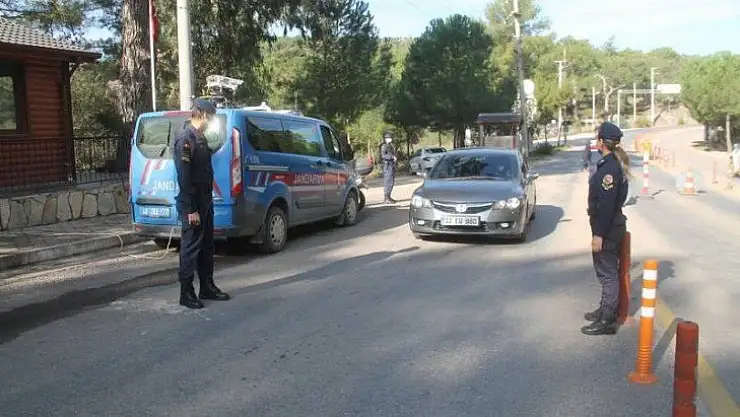 Jandarma tedbirleri en üst düzeyde tuttu