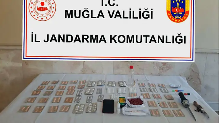 Jandarmadan Milas kent merkezinde uyuşturucu operasyonu