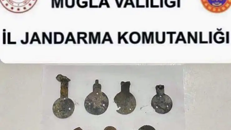 JANDARMADAN MİLAS'TA TARİHİ ESER OPERASYONU