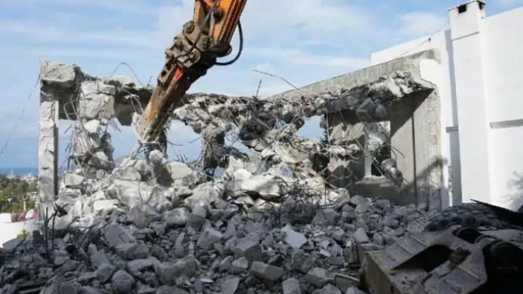 KAÇAK YAPILARA BETON DÖKÜMÜNE İZİN YOK
