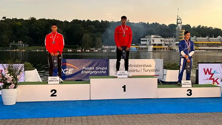 Kanocu Karahan, gümüş madalya kazandı