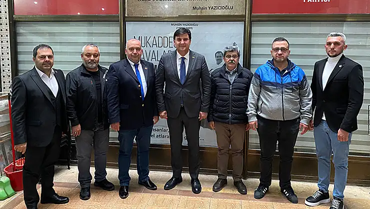 Karaca BBP İlçe Başkanı Tombak'a Ziyaret