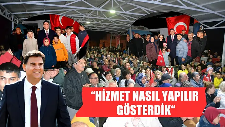 Karaca, 'Hizmet Nasıl Yapılır Gösterdik'