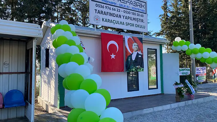 Karaçulha Futbol Okulu Açıldı