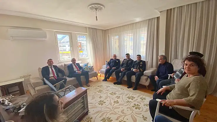 KARAMAN'DAN ŞEHİT ANNESİ KAYABAŞ'A ZİYARET