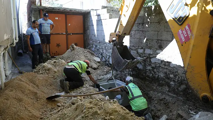 Karamehmet Mahallesi'nde altyapı sorunu çözülüyor