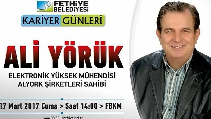 Kariyer Günlerinin Konuğu: Ali Yörük