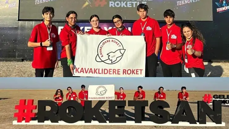 Kavaklıdere Roket Takımı 2024 Teknofest'te büyük başarı gösterdi