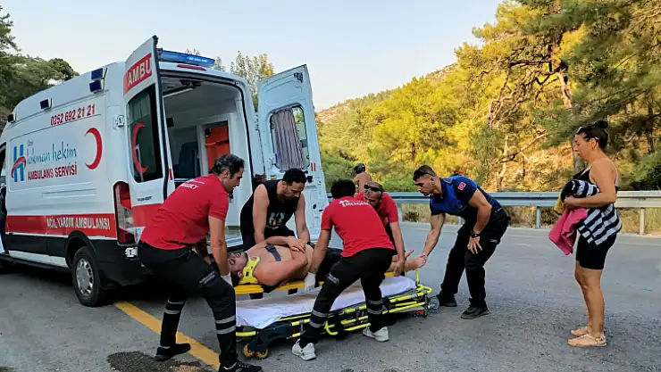 KAYAKÖY YOLUNDA KAZA