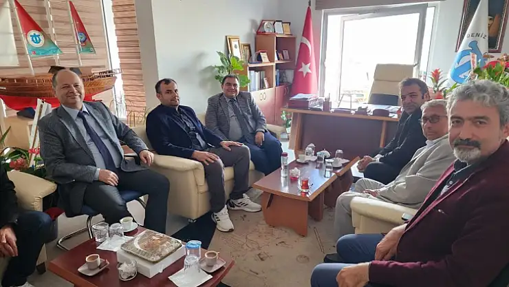 KAYMAKAM BALCI'DAN BAŞKAN TUGAY'A ZİYARET