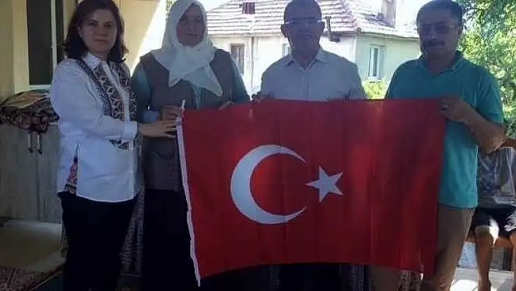 KAYMAKAM ÇALIK ŞEHİT AİLELERİNİ ZİYARET ETTİ