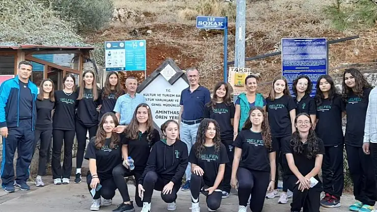 Kaymakam Ertaş, Fethiye Amintas Örenyeri'ni ziyaret etti