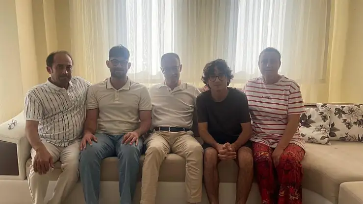 Kaymakam Ertaş'tan  Gazilere Ziyaret