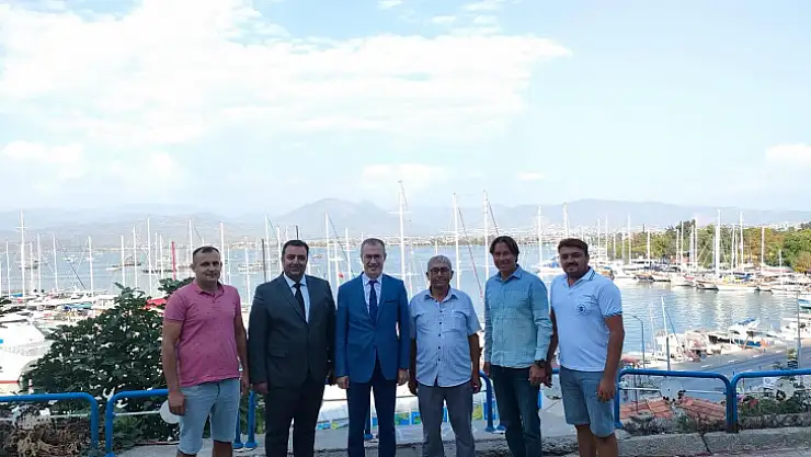 Kaymakam Ertaş'tan, İMEAK' ya ziyaret