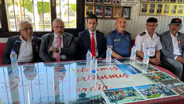 Kaymakam Karaman'dan bayram ziyareti 