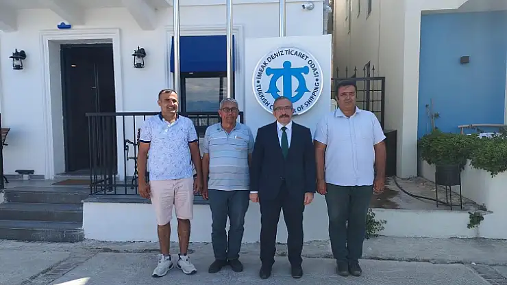 Kaymakam Karaman, Deniz Ticaret Odası'nı Ziyaret Etti