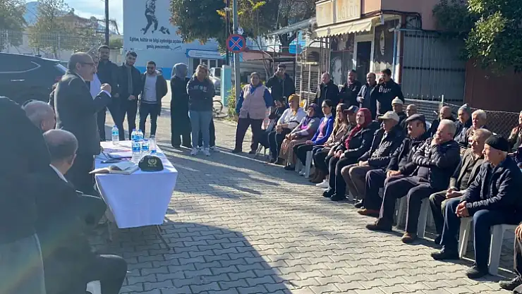 KAYMAKAM KARAMAN, MAHALLE ZİYARETLERİNE DEVAM EDİYOR