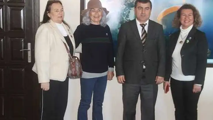 KAYMAKAM ŞAHİNER'E ZİYARETTE BULUNDULAR