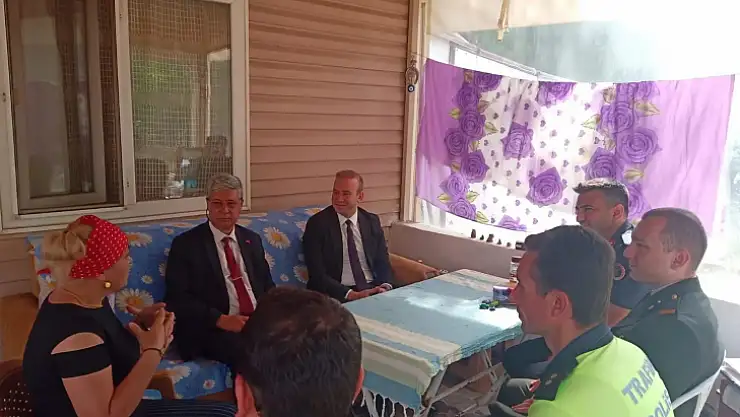 Kaymakam şehit ve gazi annelerini unutmadı