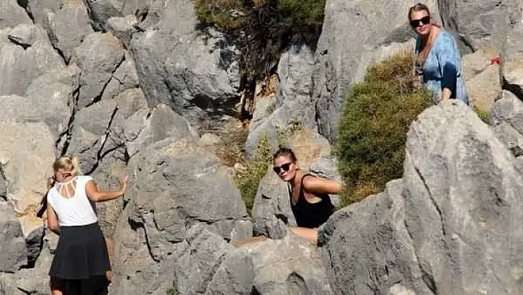 Kelebekler Vadisi'ne inen patika yol kapatılamıyor