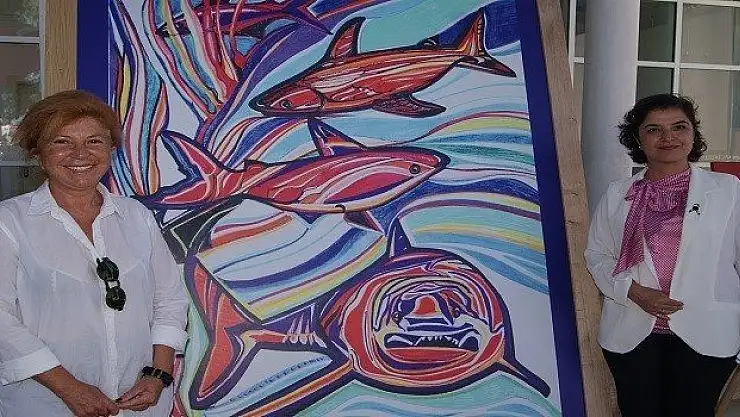 Kimsesiz Çocuklar Yararına Resim Sergisi Açıldı