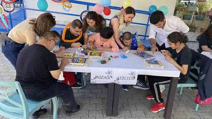 Kısa Mola Merkezlerinde engelli bireyler gönüllerince eğlendi