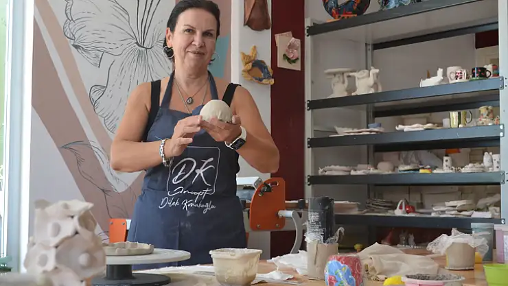 Konakoğlu, 'Fethiye halkını atölyemde çamurla tanışmaya bekliyorum'