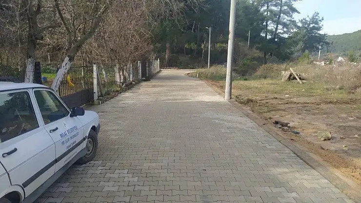 Korucuk Mahallesi'nde parke kaplama çalışmaları tamamlandı