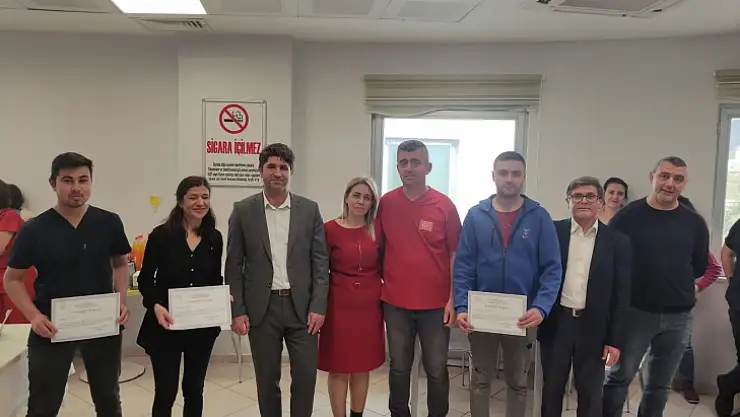 KÖYCEĞİZ DEVLET HASTANESİ'NDEN DEPREM BÖLGESİNDE GÖNÜLLÜ ÇALIŞAN PERSONELE TEŞEKKÜR