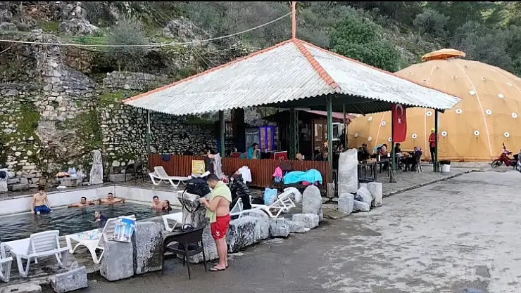 Köyceğiz Kaplıcaları Yaz Kış Hizmet Veriyor