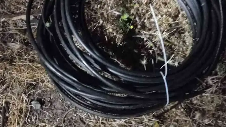 Köyceğiz Polisinden kablo hırsızlarına suçüstü