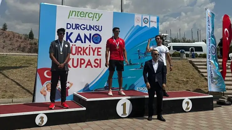 Köyceğizli kanocu Kakkaç, Türkiye üçüncüsü oldu
